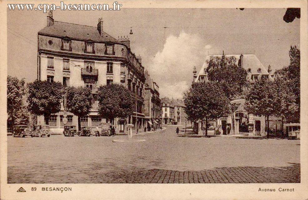 89 BESANÇON - Avenue Carnot